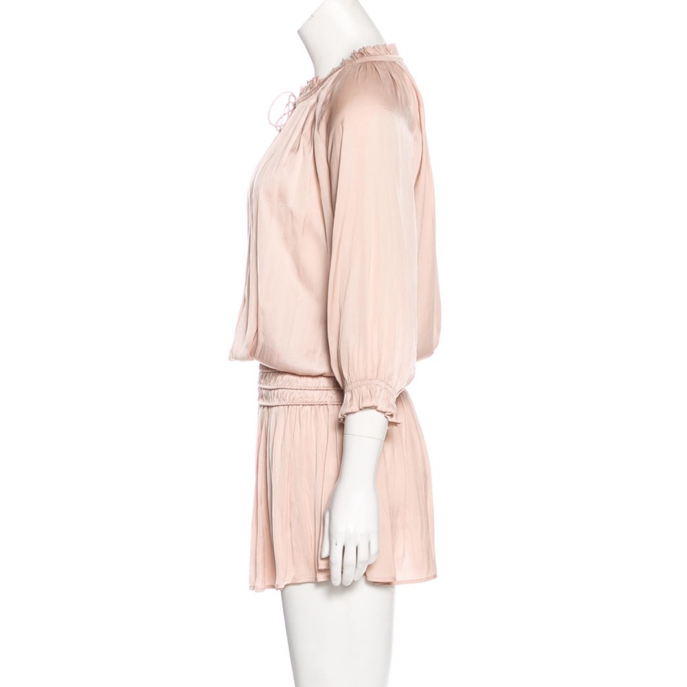 Ulla Johnson Satin Dress in Rose - Picture 3 of 4